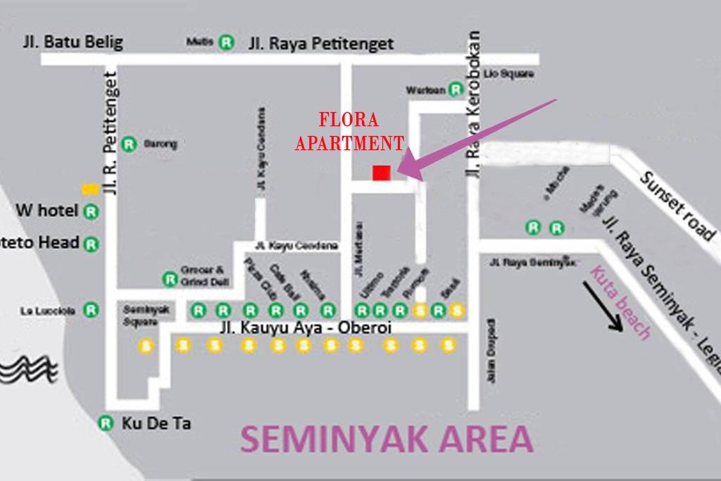 Flora Apartment Bali Σεμινιάκ Εξωτερικό φωτογραφία